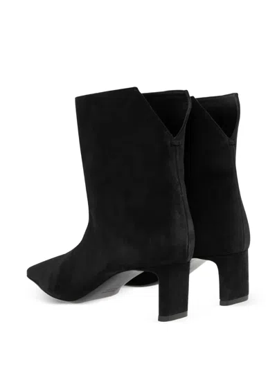Khaite Refined Mini Ankle Boots With Sleek Blade Heel