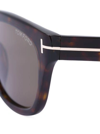 Shop Tom Ford Eyewear 'cary' Sunglasses - Brown