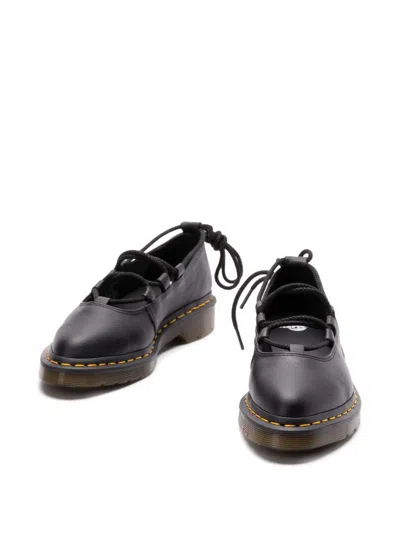 Dr. Martens Elphie Leather Ballet Flat Women In Black