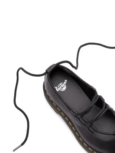 Dr. Martens Elphie Leather Ballet Flat Women In Black