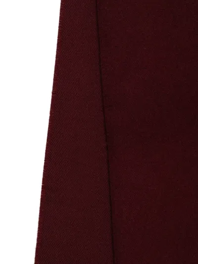 Maison Kitsuné Wool Fringe Scarf Accessories