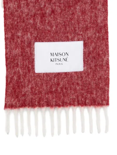Maison Kitsuné Alpaca Striped Scarf Accessories