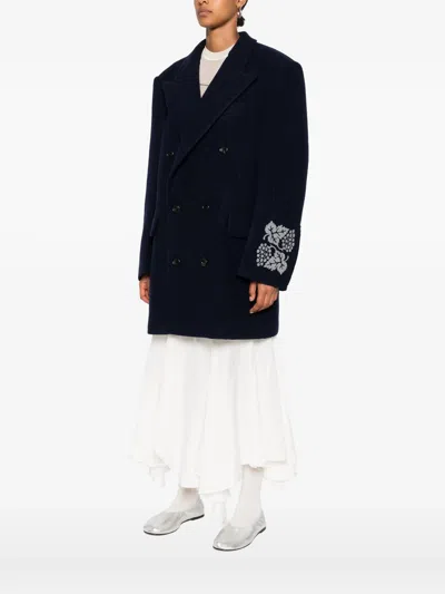 Federico Cina Double Breasted Coat