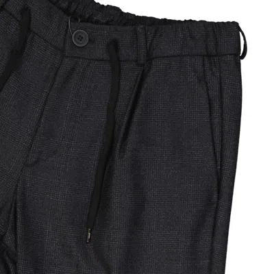 Herno Wool Pants In Black