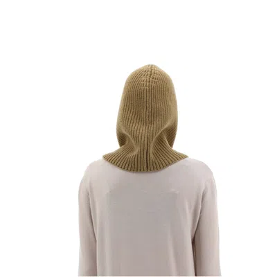 Herno Wool Balaclava Hat In Brown