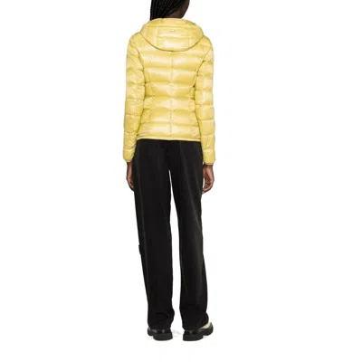 Herno Giada Down Jacket In Yellow