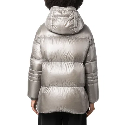 Herno Down Jacket In Gray