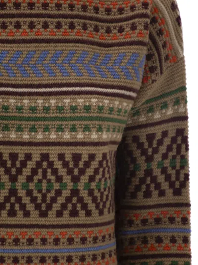 Weekend Max Mara Weekend Maxmara Festoso Jacquard Wool Jumper In Multi