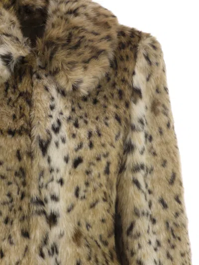 Maxmara Studio Uta Eco Friendly Fur In Multi