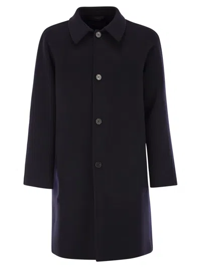 Paltò Maurilio Wool Coat In Black