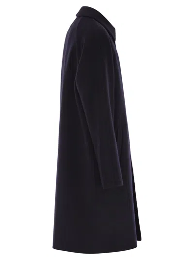 Paltò Maurilio Wool Coat In Black