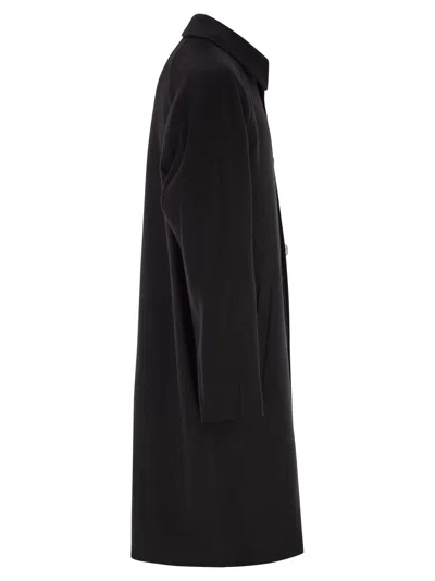 Paltò Maurilio Wool Coat In Brown