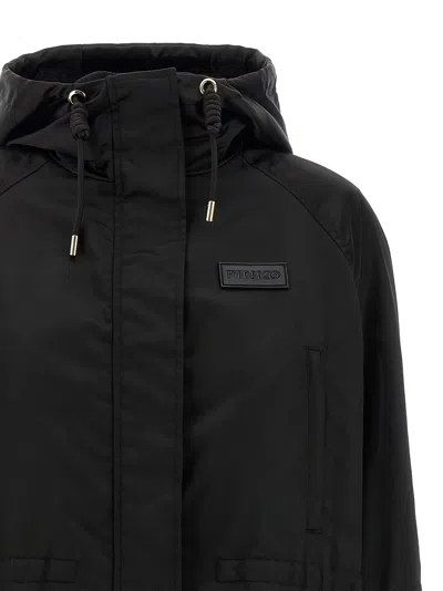 Pinko 'delma' 2 In 1 Parka In Black