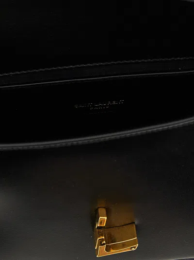 Saint Laurent 'solferino' Mini Shoulder Bag In Black