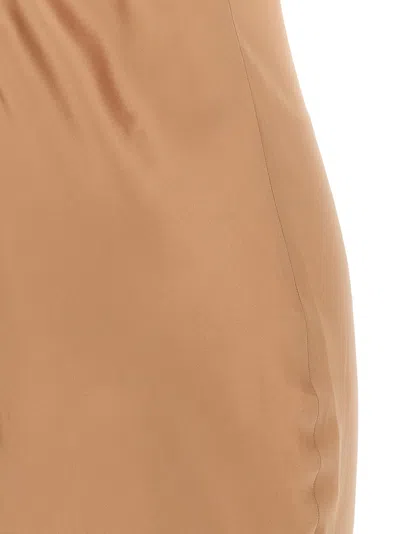 L'agence Sayla Maxi Dress In Nude