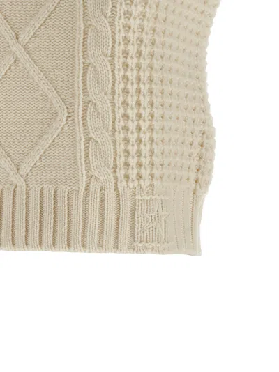 Perfect Moment 'crystal' Vest In Neutral