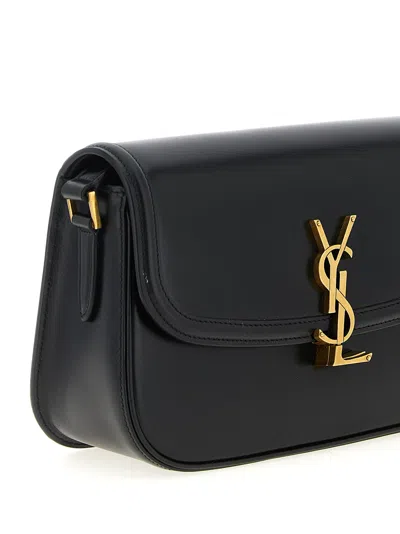 Saint Laurent 'solferino' Medium Shoulder Bag In Black