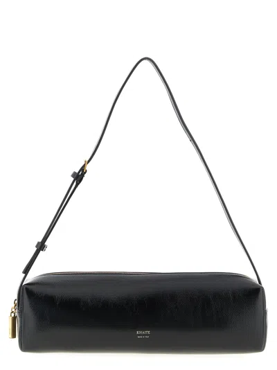 Khaite Kye Shoulder Bag In Black