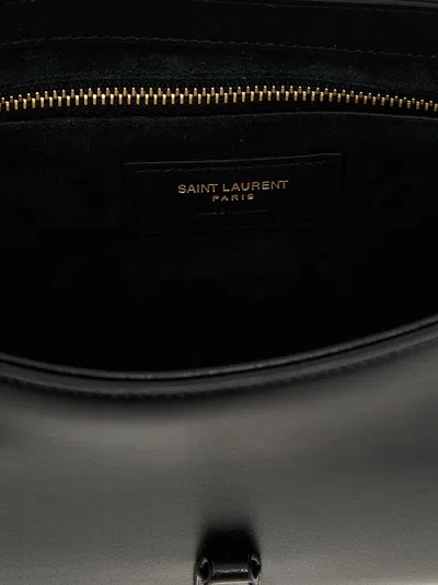 Saint Laurent 'hobo Le 5 À 7' Shoulder Bag In Black