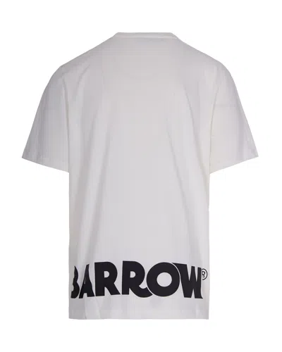 Barrow T-shirt Iconic Bianca In White
