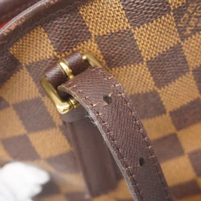 Pre-owned Louis Vuitton Ebene Tote Bag () In Brown