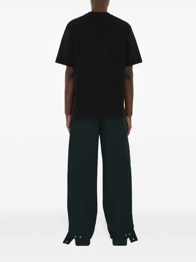 Burberry Short Sleeve T-shirt In Blue