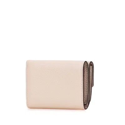 Pre-owned Louis Vuitton Grayish Leather Wallet (tri-fold) ()