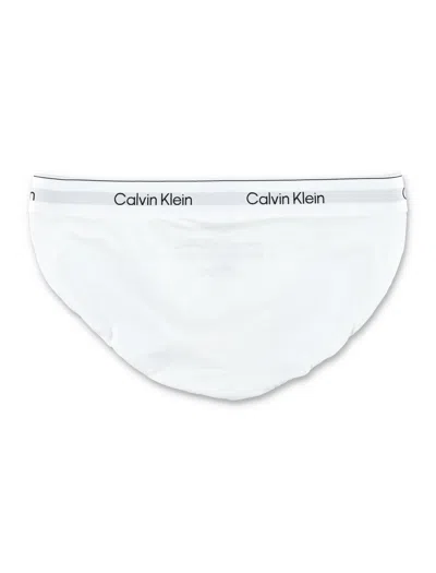 Calvin Klein 3 Pack Briefs In White