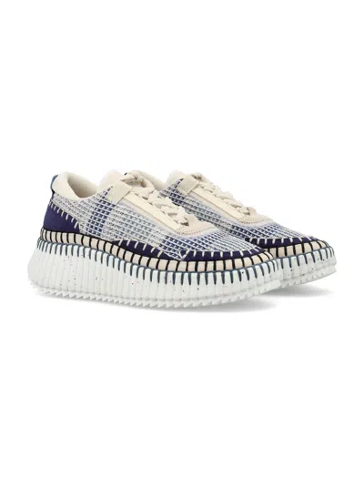 Chloé Nama Woman Sneakers In Animal Print