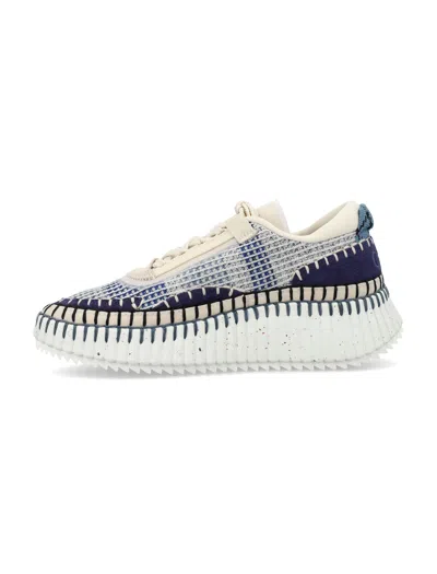 Chloé Nama Woman Sneakers In Animal Print