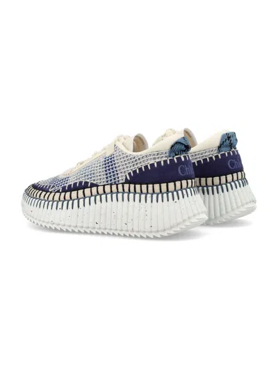 Chloé Nama Woman Sneakers In Animal Print
