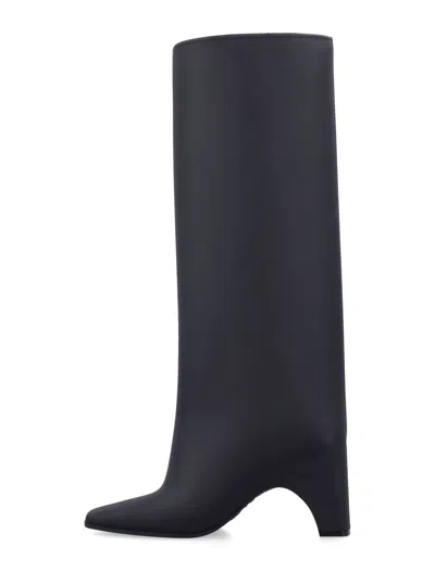 Coperni Rubber Bridge Boots In Black