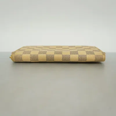 Pre-owned Louis Vuitton White Long Wallet (bi-fold) ()