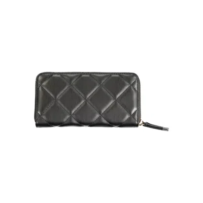 Valentino By Mario Valentino Black Polyethylene Wallet In Black