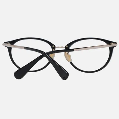 Max Mara Black Women Optical Frames In Black
