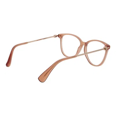 Max Mara Brown Acetate Glasses Women's (frames) In Brown