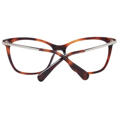 Max Mara Brown Plastic Glasses Women's (frames) In Brown