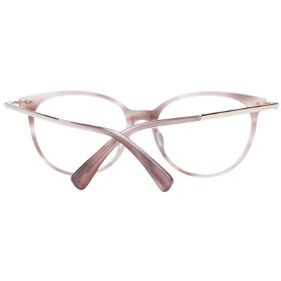 Max Mara Pink Women Optical Frames In Pink