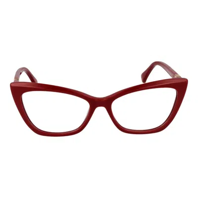 Max Mara Red Women Optical Frames In Red