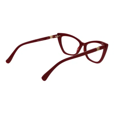 Max Mara Red Women Optical Frames In Red