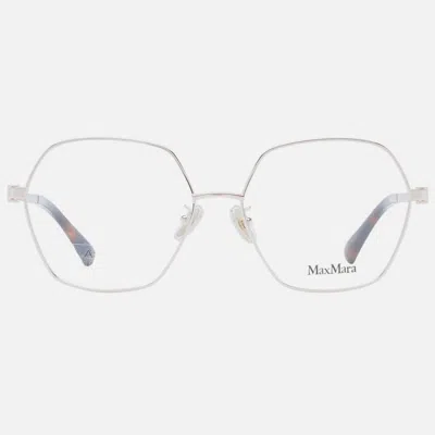 Max Mara Rose Gold Metal Glasses Women's (frames) In Gold