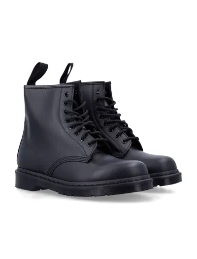 Dr. Martens 1460 Mono Smooth Leather Boots In Black