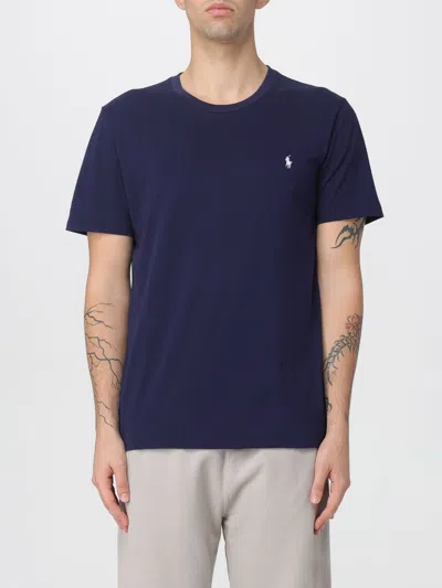 Polo Ralph Lauren T-shirt  Men Color Blue In Blue
