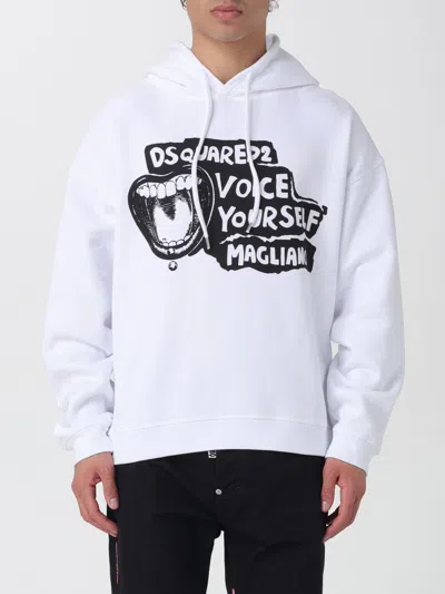 Magliano X Dsquared2 Sweatshirt  Men Color White In White