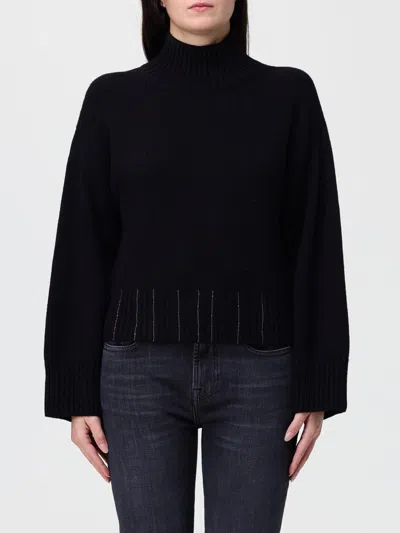 Fabiana Filippi Sweater  Woman Color Blue In Black