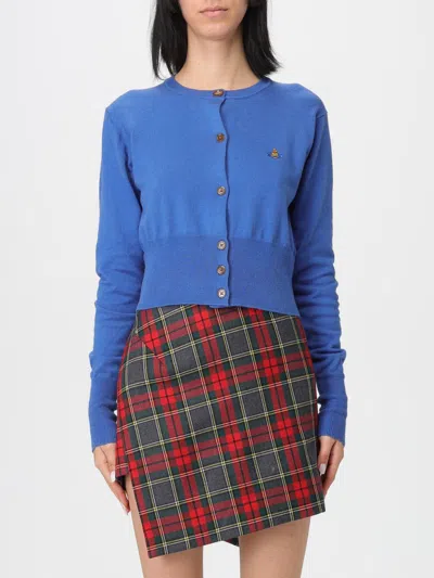 Vivienne Westwood Sweater  Woman Color Blue In Blue