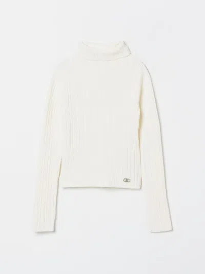 Liu •jo Sweater Liu Jo Kids Color Butter In Neutral