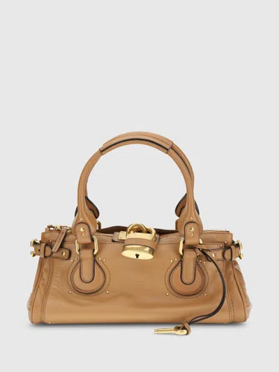 Chloé Womens Mustang Brown Paddington Leather Shoulder Bag In Brown