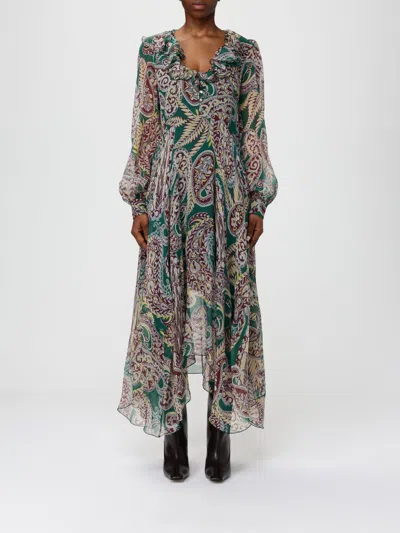Etro Dress  Woman Color Green In Multi