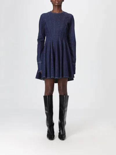 Sportmax Dress  Woman Color Blue In Blue